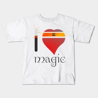 i love magic Kids T-Shirt